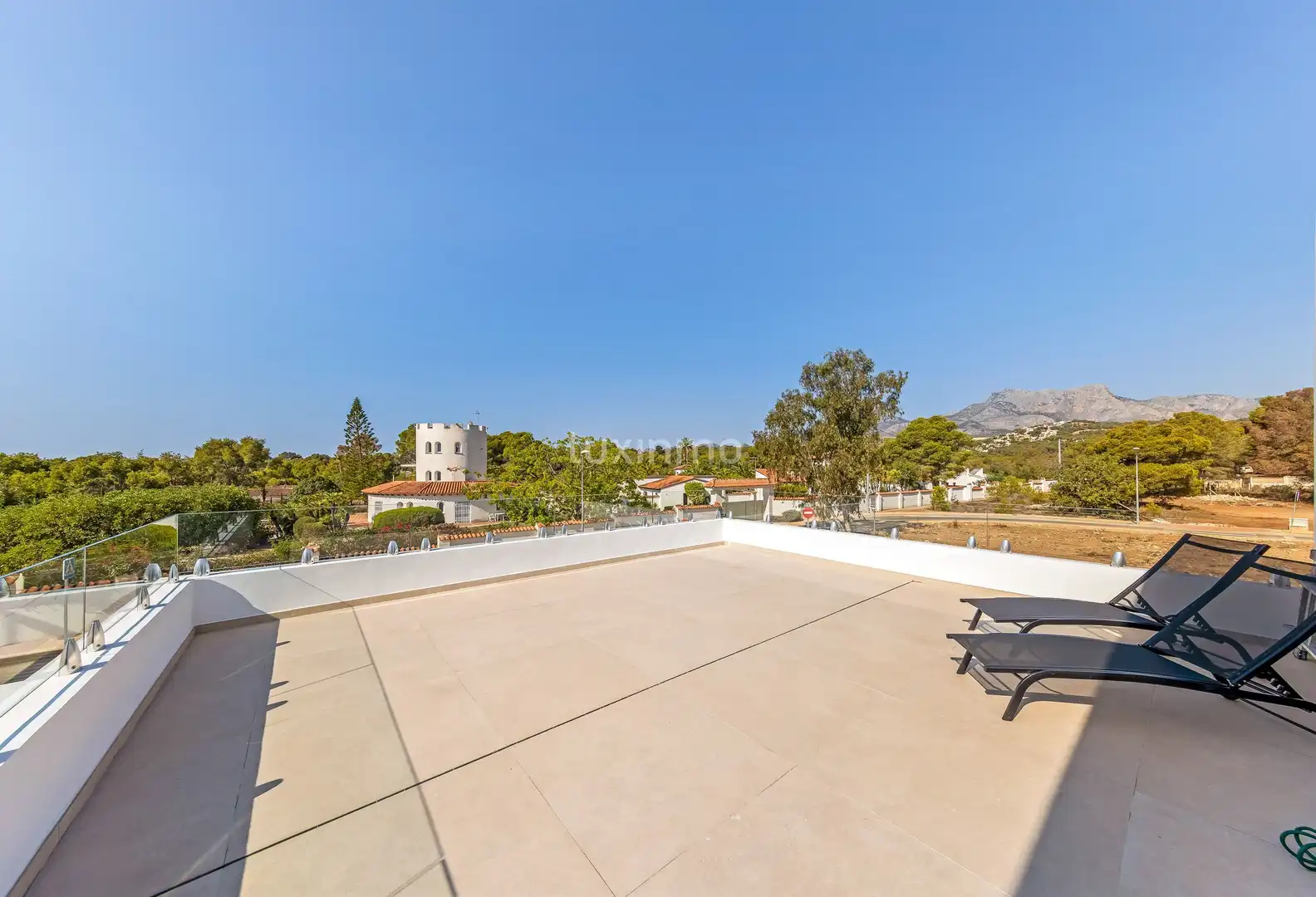 Vista exterior de Casa o chalet en venta en La Nucia con Aire acondicionado, Calefacción y Terraza