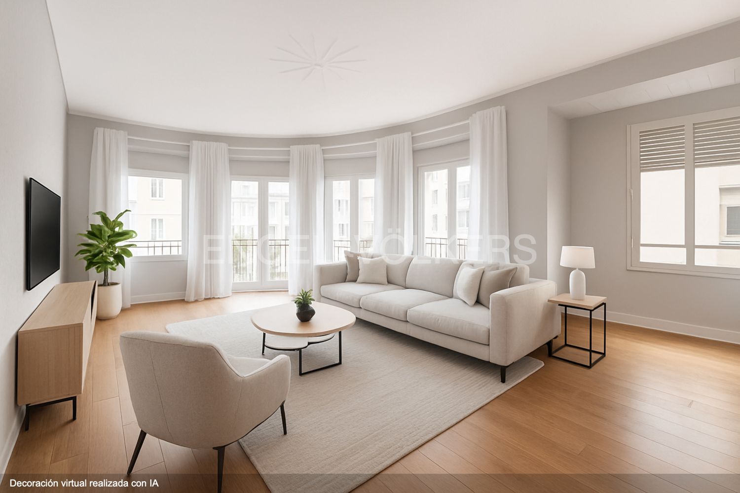 Sala d'estar de Apartament en venda en  Valencia Capital amb Calefacció, Traster i Moblat