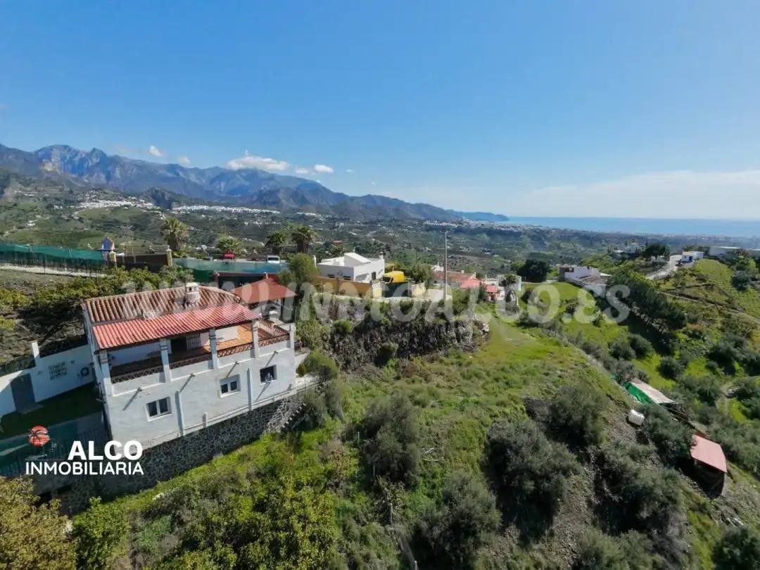 Exterior view of Houses for sale in Torrox  with Air Conditioner, Terrace and Swimming Pool