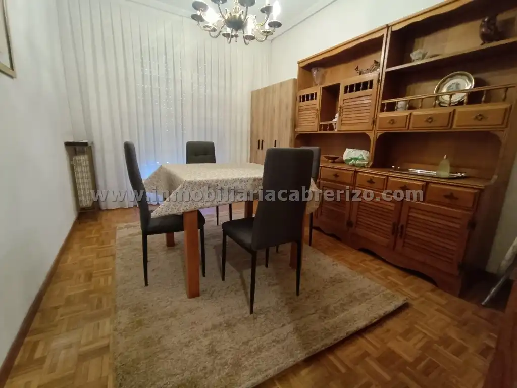 Dining room of Flat for rent in  Logroño  with Heating, Parquet flooring and Terrace