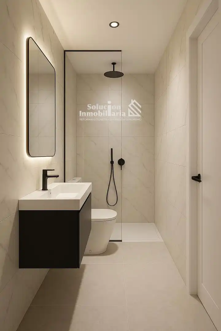 Baño de Apartamento en venta en Salamanca con Calefacción