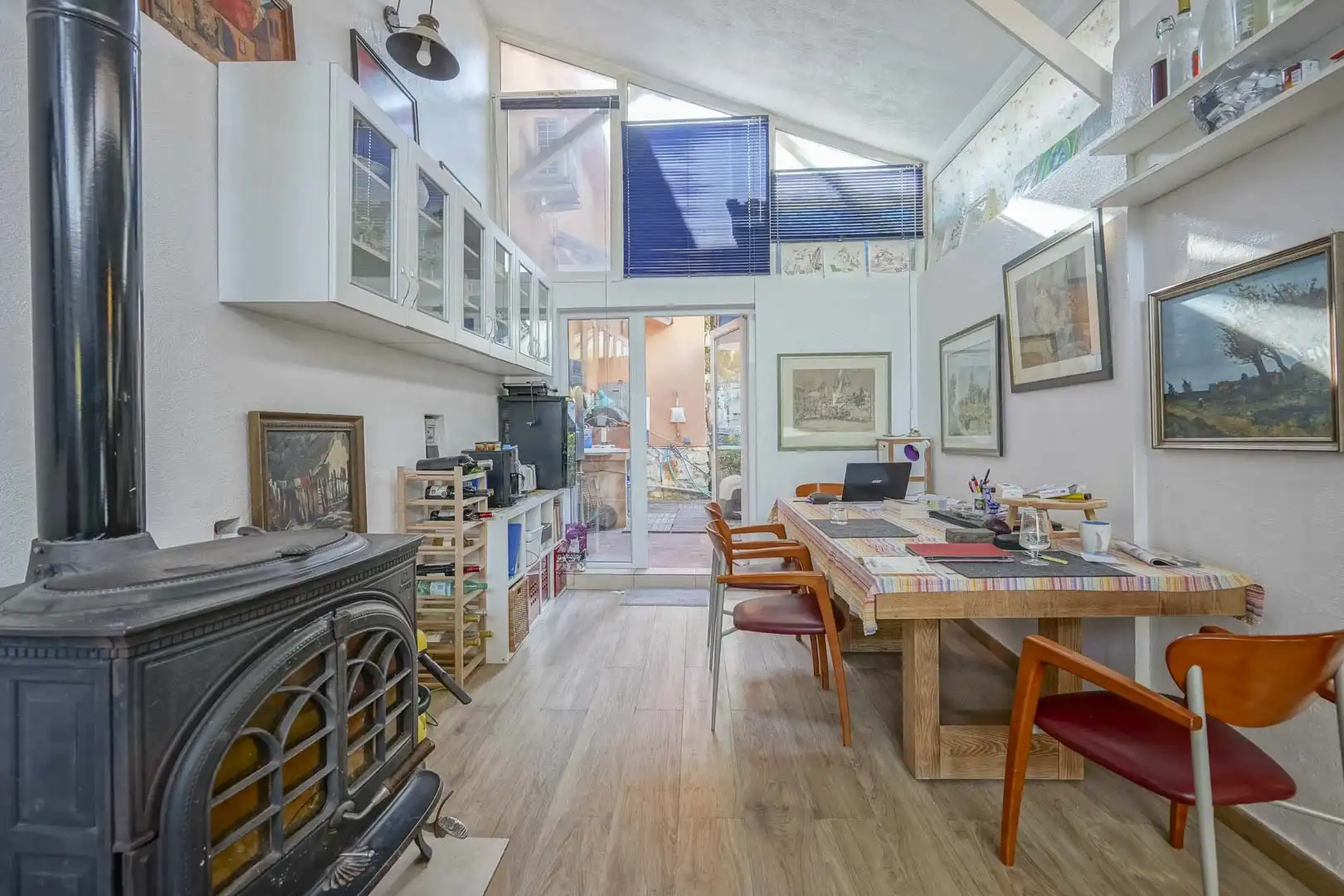 Dining room of Houses for sale in Jávea / Xàbia  with Air Conditioner, Heating and Private garden