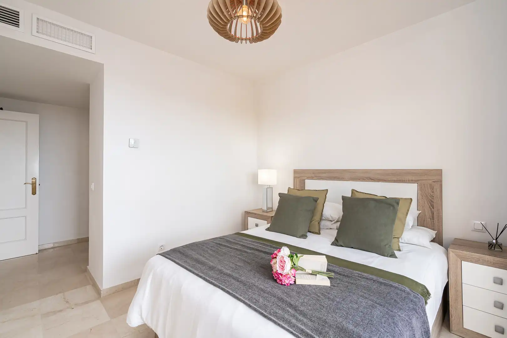 Schlafzimmer von Maisonette zur Miete in Estepona mit Klimaanlage, Heizung und Terrasse