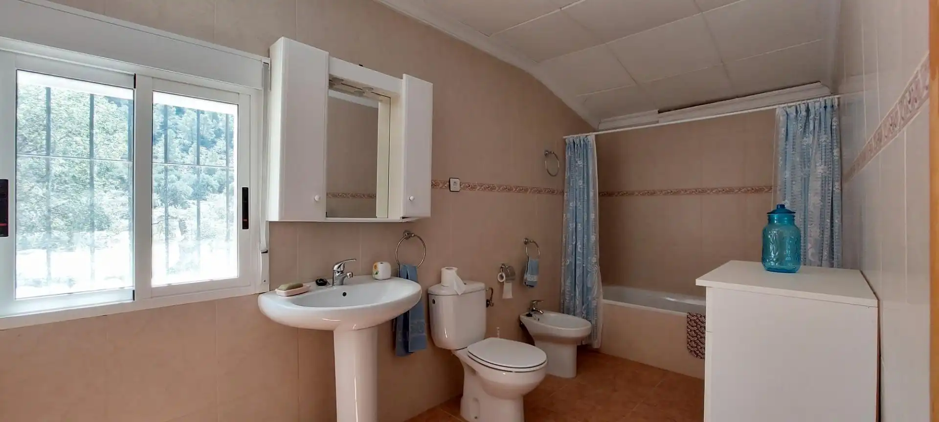 Baño de Finca rústica en venta en Nerpio con Jardín privado, Terraza y Amueblado