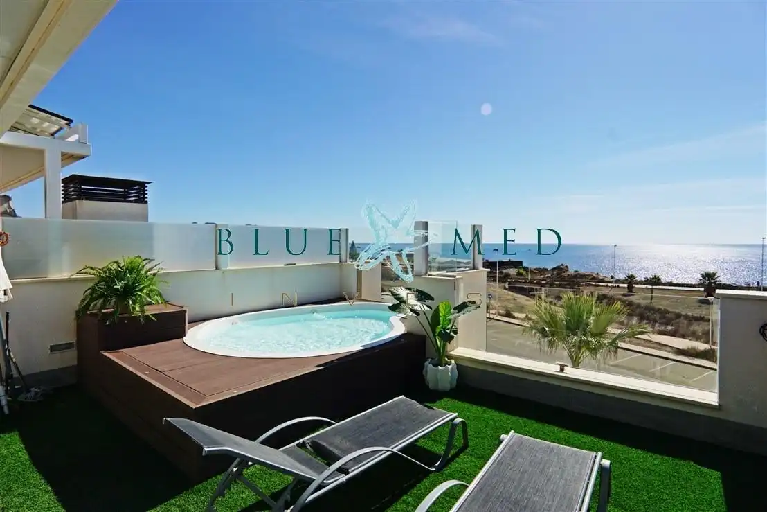 Terrace of Attic for sale in Puerto de Mazarrón