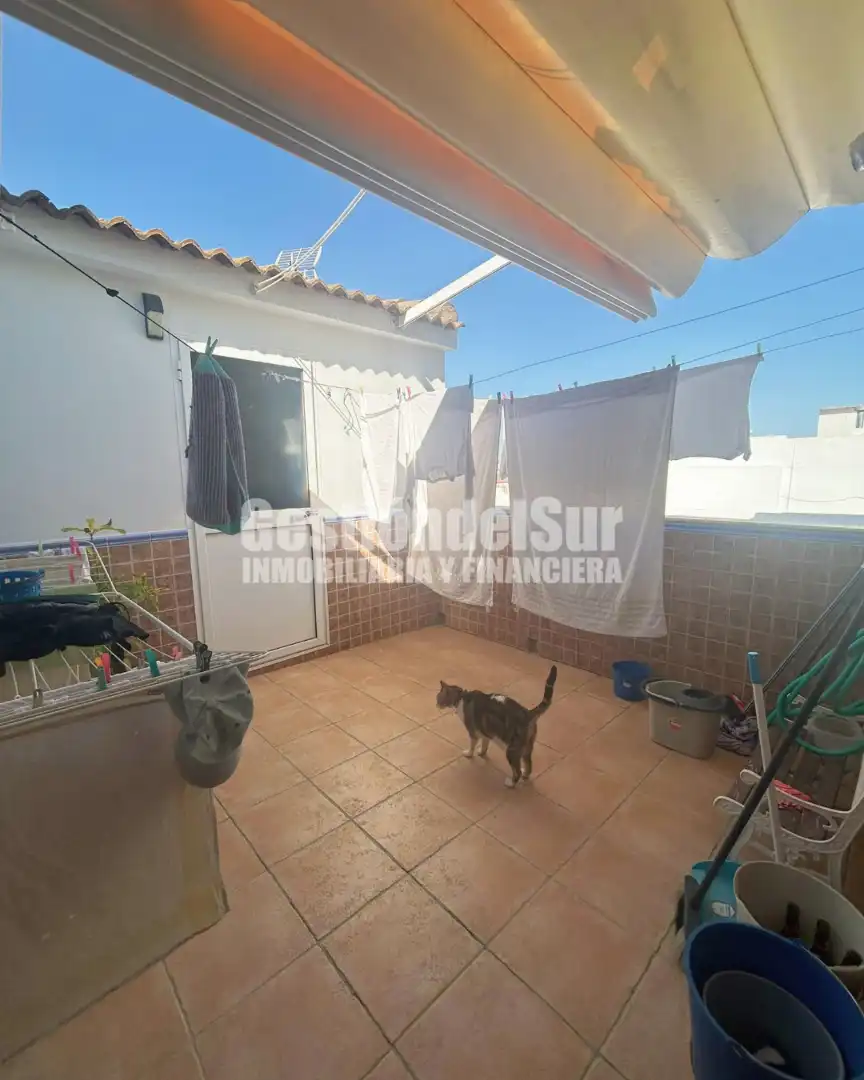 Vista exterior de Piso en venta en Lepe con Aire acondicionado y Terraza