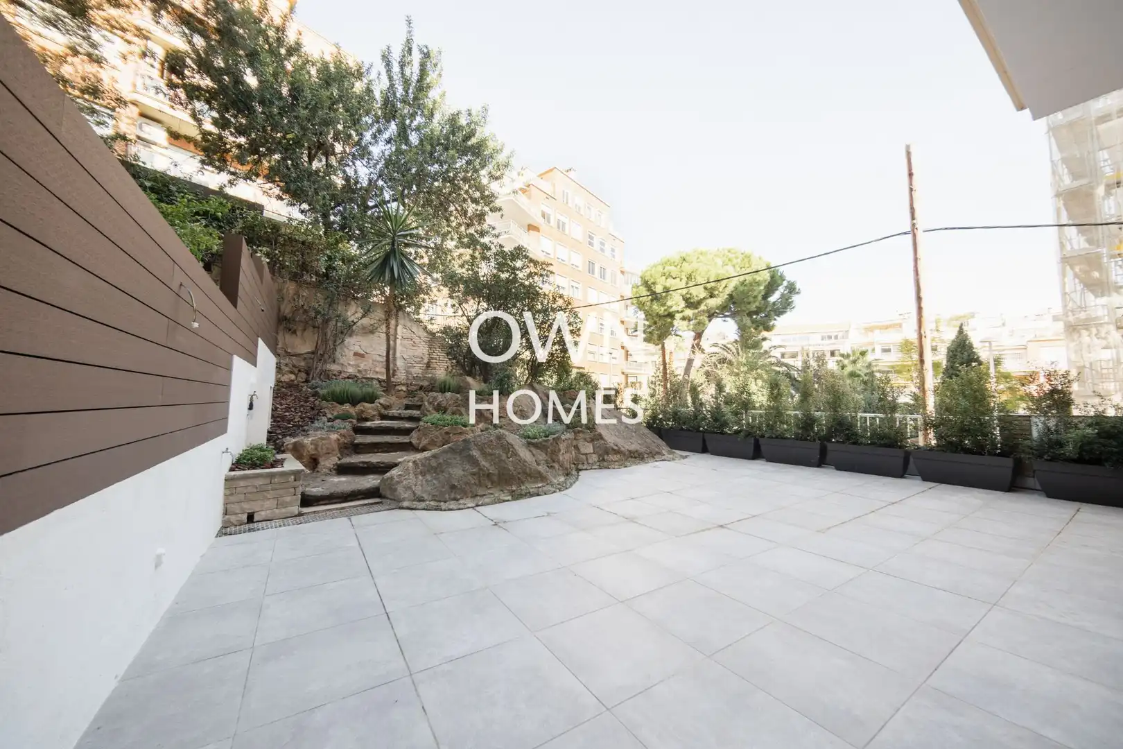 Terrace of Flat for sale in Barcelona  with Air Conditioner, Heating and Private garden
