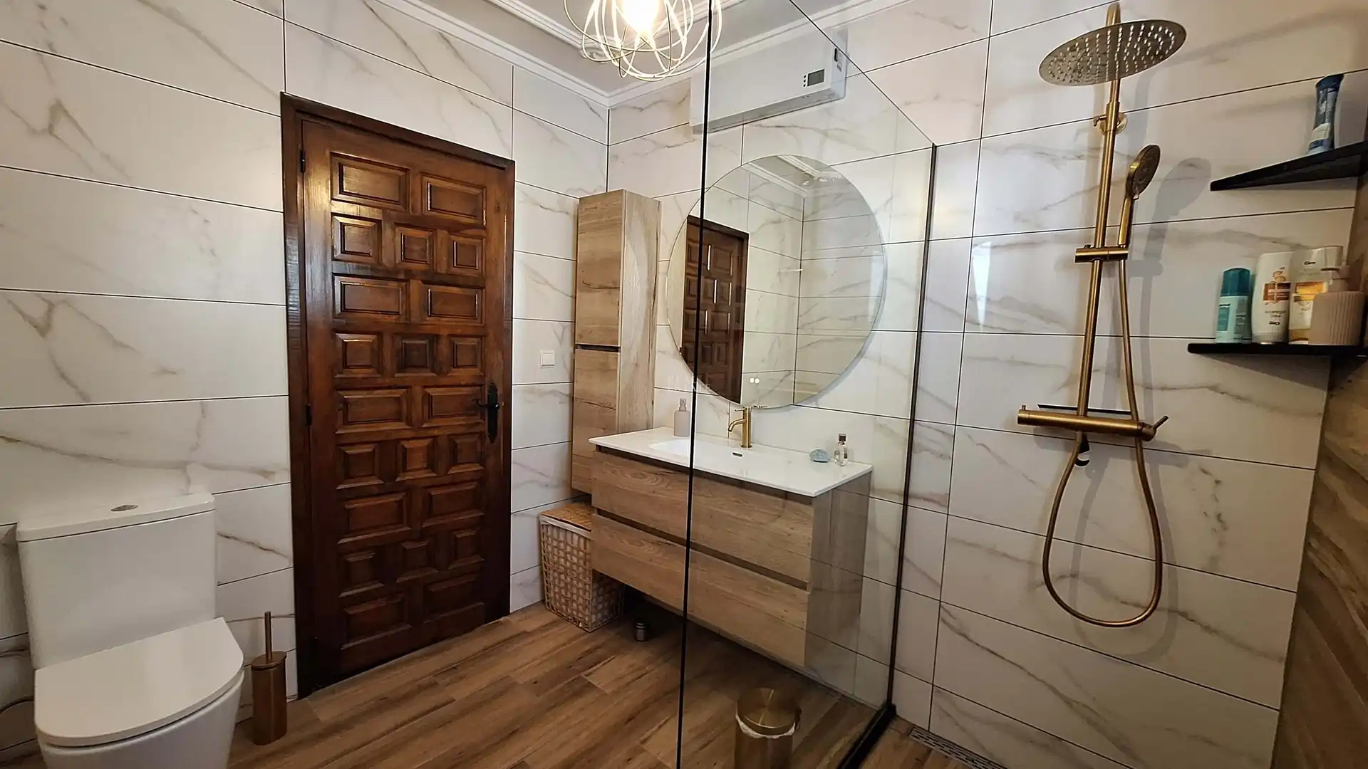 Bathroom of Houses for sale in Benidoleig  with Air Conditioner, Heating and Terrace