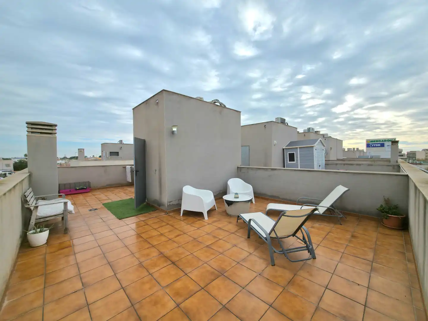 Terrace of Detached homes for sale in San Vicente del Raspeig / Sant Vicent del Raspeig  with Air Conditioner, Heating and Private garden