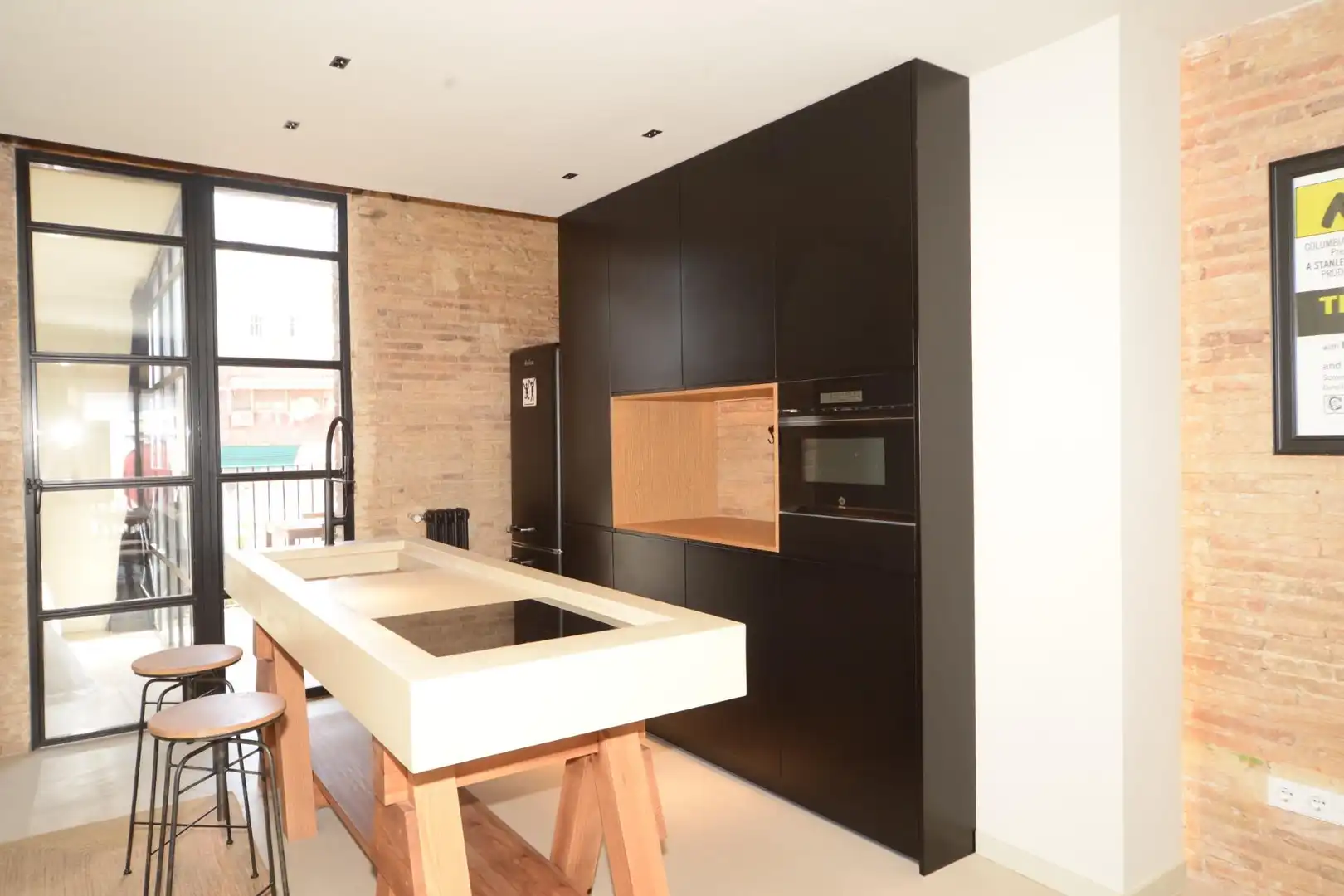 Kitchen of Attic for rent in Valencia  with Heating, Terrace and Storage room