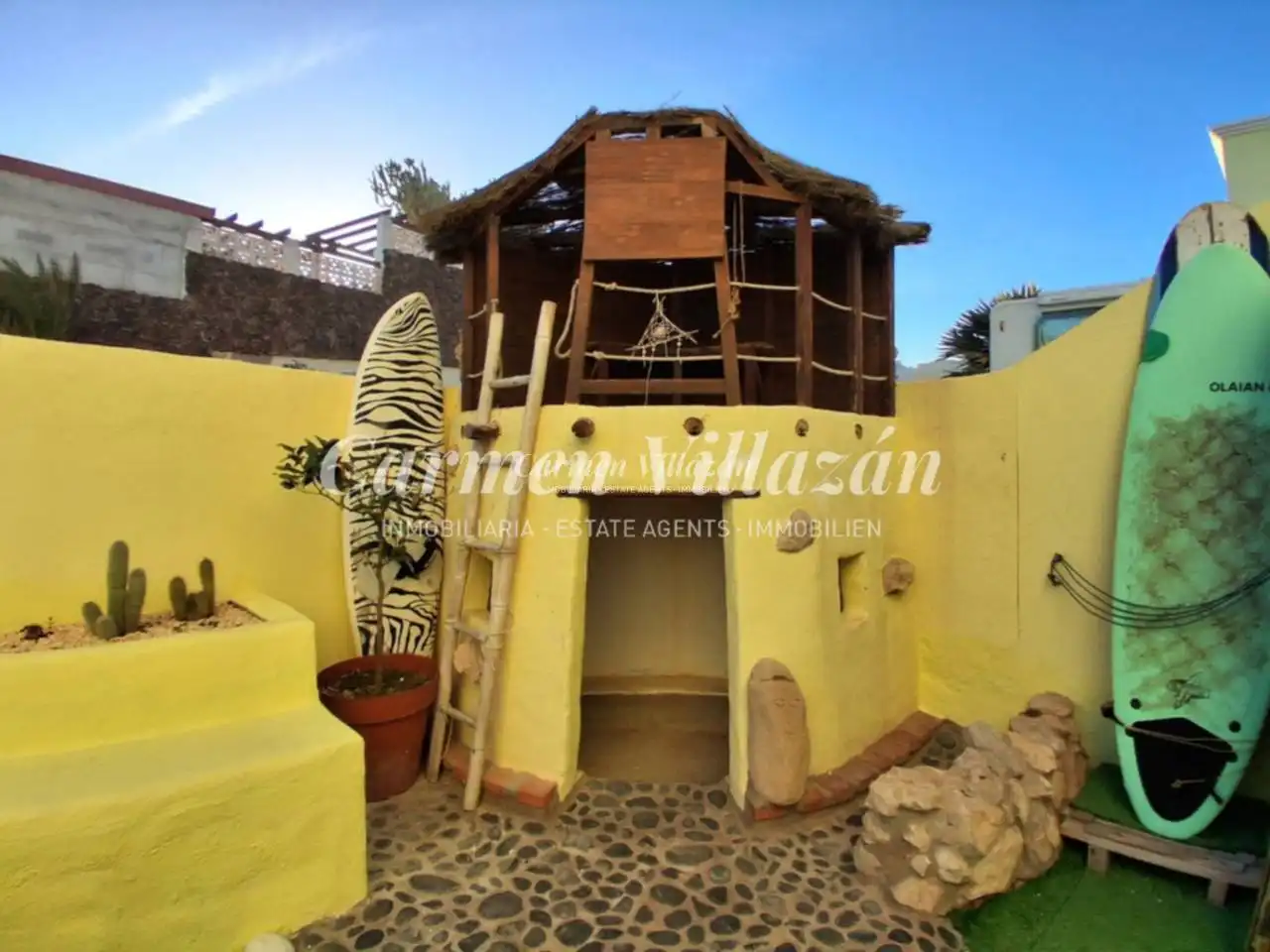 Vista exterior de Apartamento en venta en Pájara con Jardín privado, Terraza y Piscina comunitaria