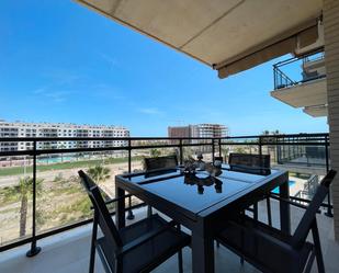Terrace of Apartment to rent in Moncofa  with Air Conditioner, Terrace and Furnished