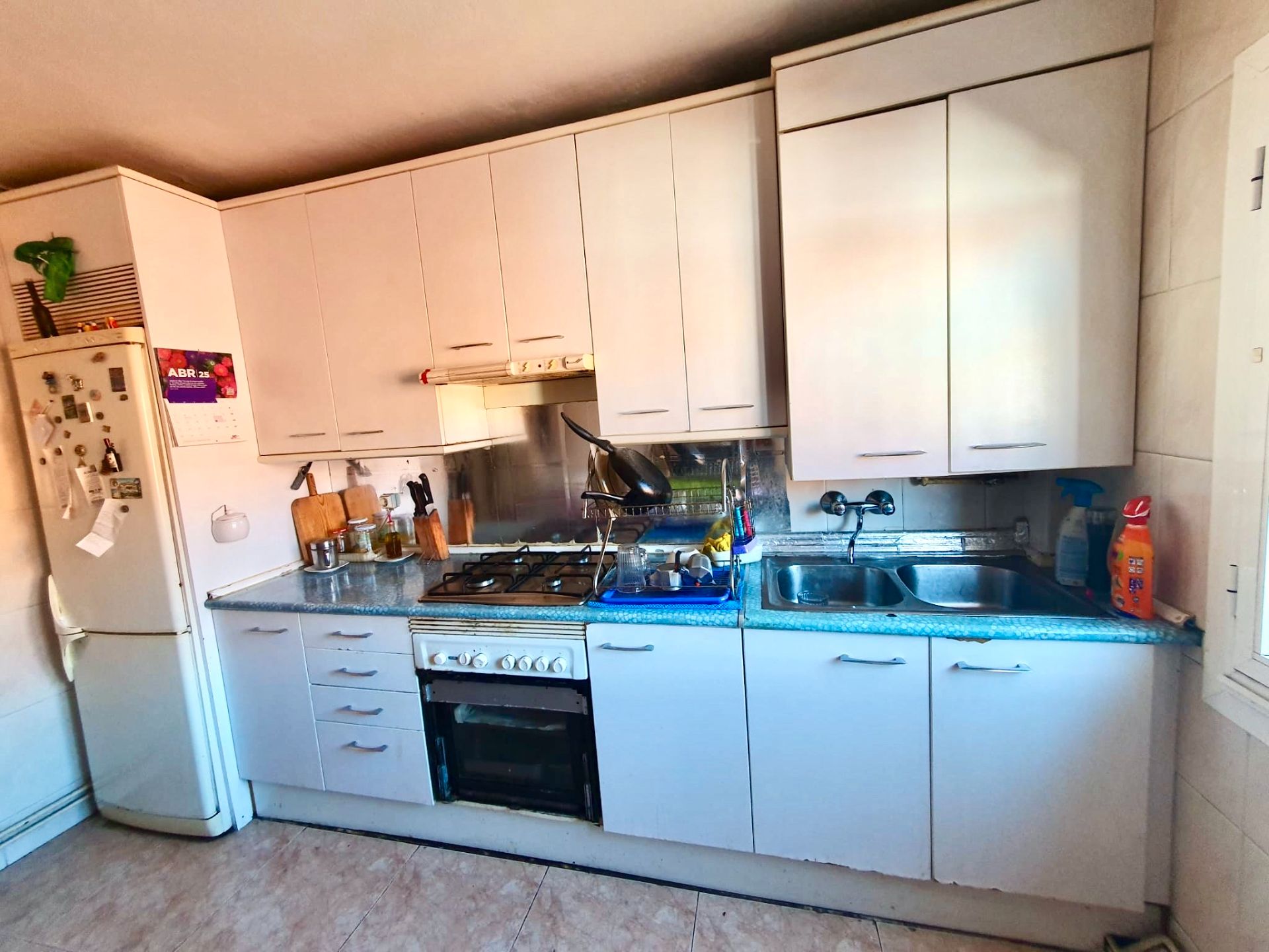 Kitchen of Flat for sale in Gijón   with Heating and Furnished