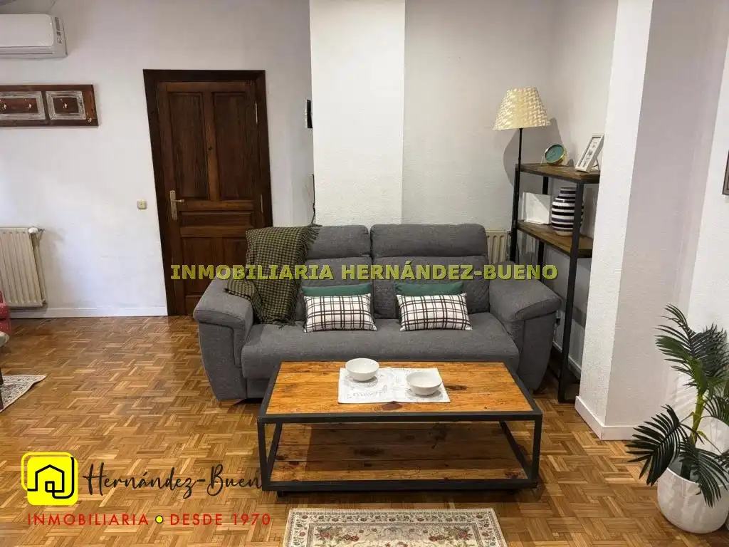 Sala d'estar de Pis en venda en Salamanca amb Aire condicionat, Calefacció i Moblat