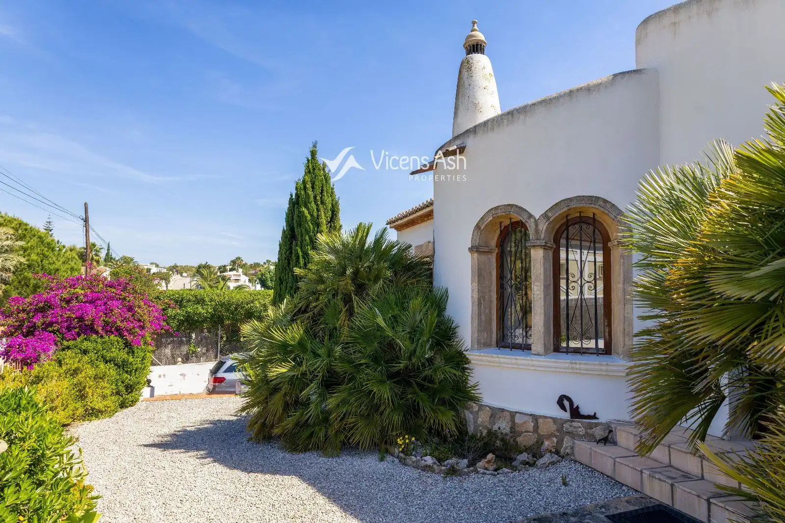 Exterior view of Houses for sale in Jávea / Xàbia  with Air Conditioner, Heating and Storage room