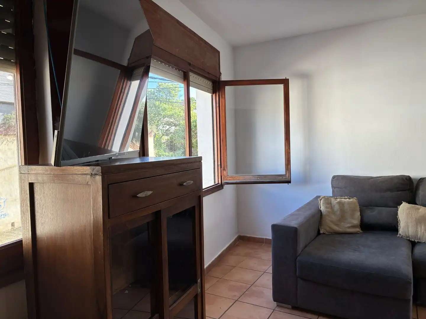 Sala de estar de Casa adosada en venta en Sant Feliu de Guíxols con Calefacción, Trastero y Balcón