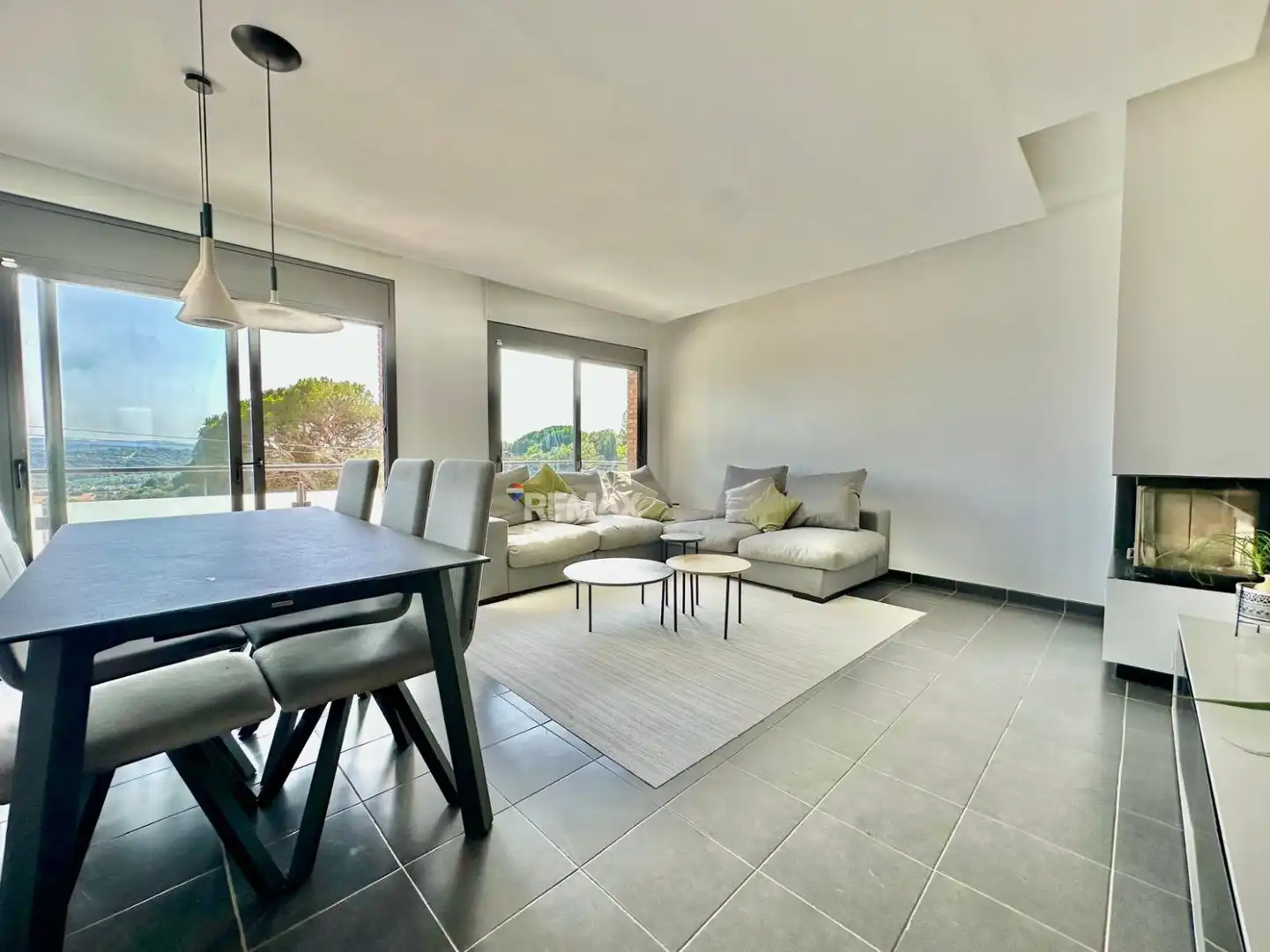 Sala d'estar de Casa o xalet en venda en Santa Maria de Palautordera amb Aire condicionat, Calefacció i Terrassa