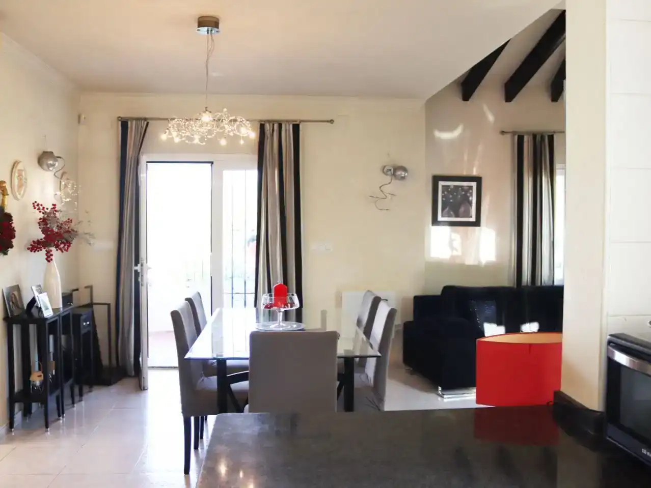 Dining room of Houses for sale in Murla  with Air Conditioner