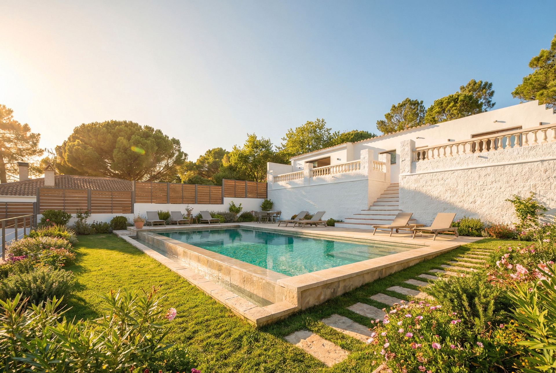 Piscina de Casa o xalet en venda en Pontons amb Jardí privat, Terrassa i Traster