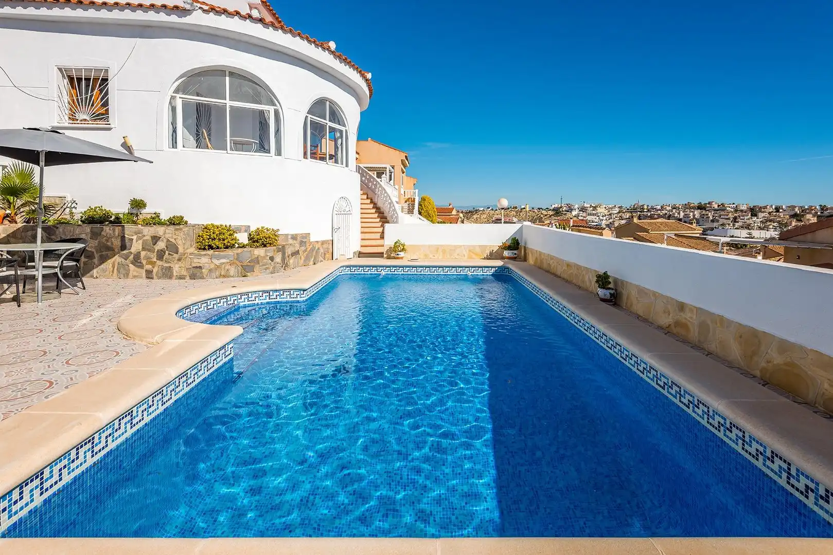 Swimming pool of Houses for sale in Rojales  with Air Conditioner, Heating and Private garden