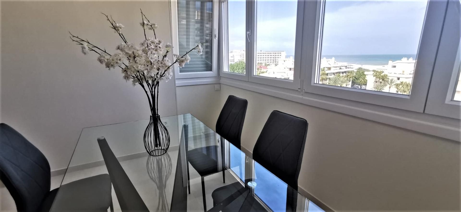 Dining room of Flat for sale in Torremolinos  with Private garden, Balcony and Community pool