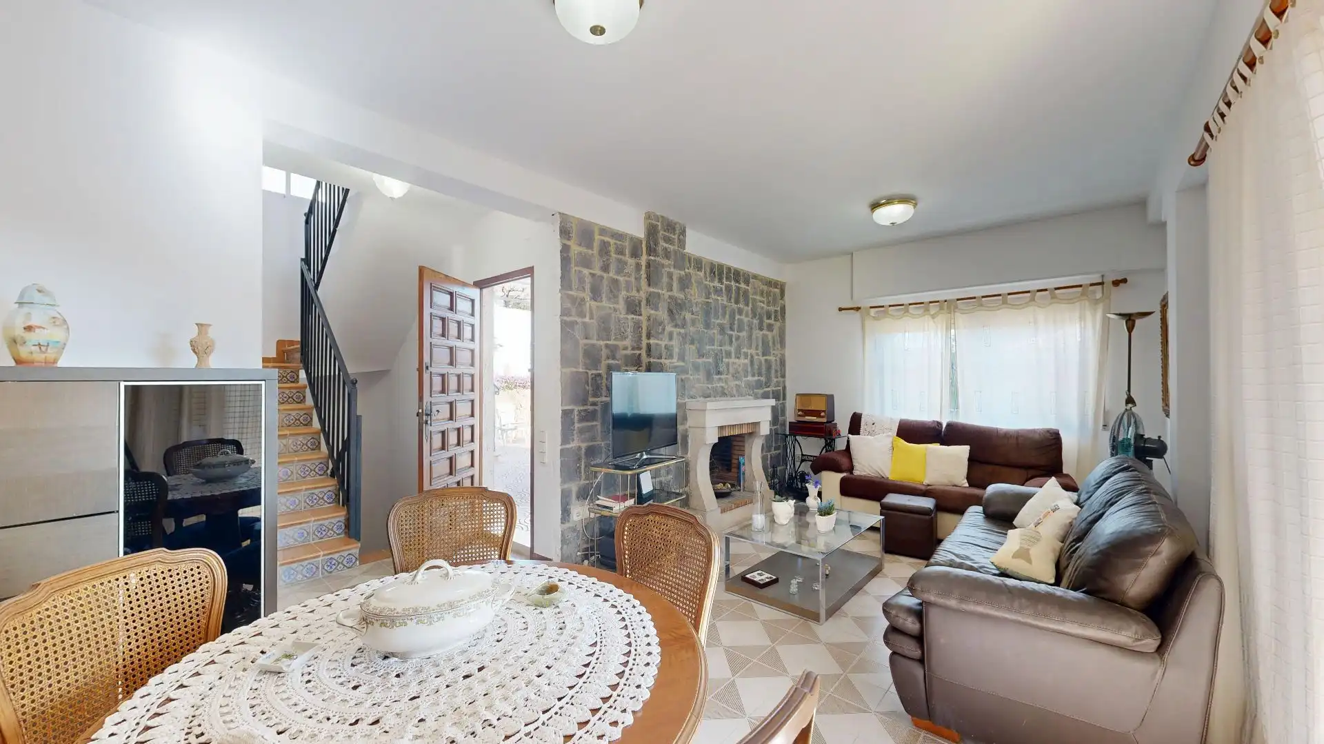 Wohnzimmer von Haus oder Chalet zum Verkauf in Chiva mit Privatgarten und Abstellraum