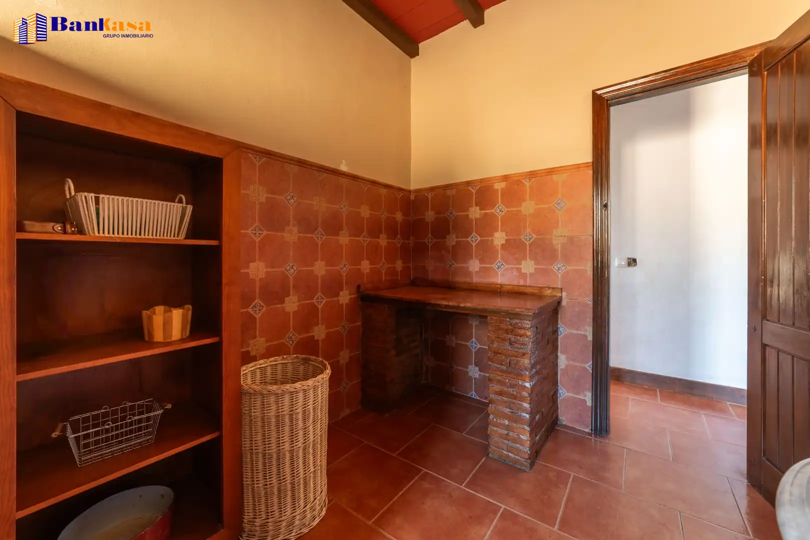 Cocina de Finca rústica en venta en Antequera con Jardín privado, Piscina y Amueblado