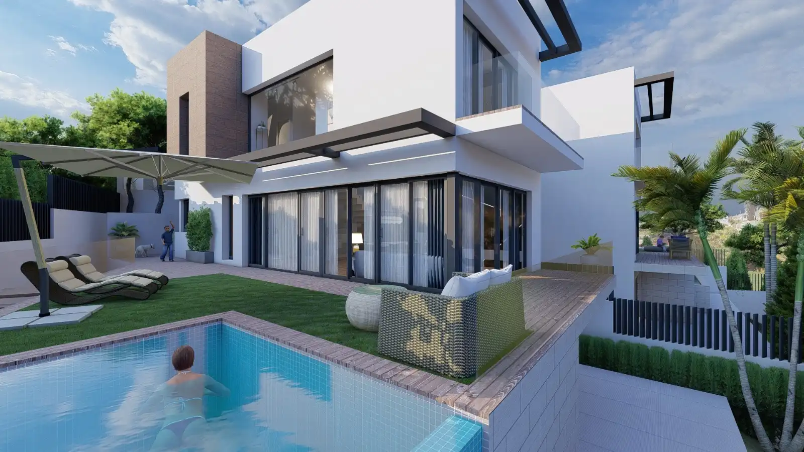 Villa mit Pool zum Verkauf in Calle los Madroños 3, imagen 3