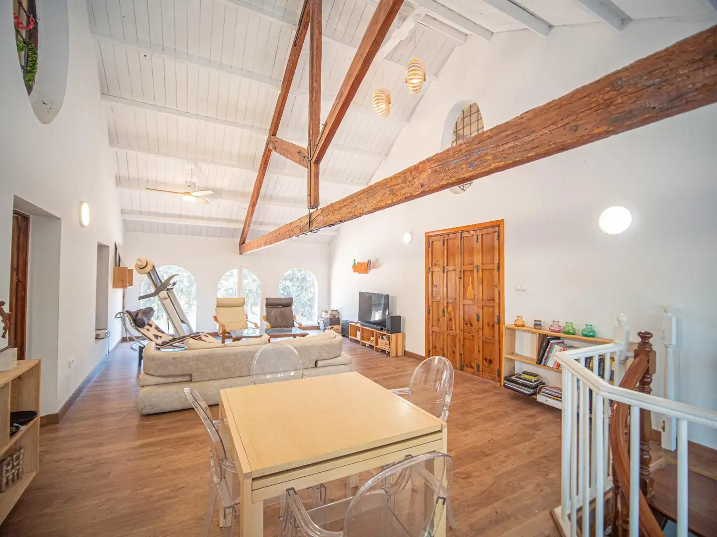 Living room of Houses for sale in Murcia  with Air Conditioner, Private garden and Terrace