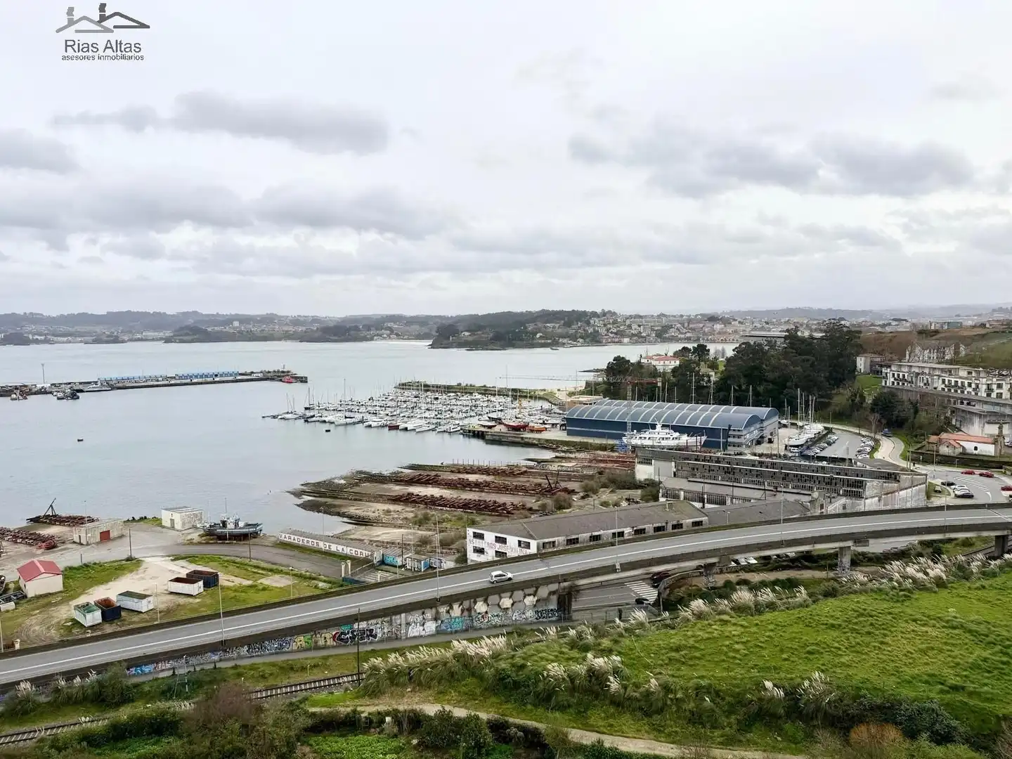 Parking of Flat for sale in A Coruña Capital   with Heating and Parquet flooring