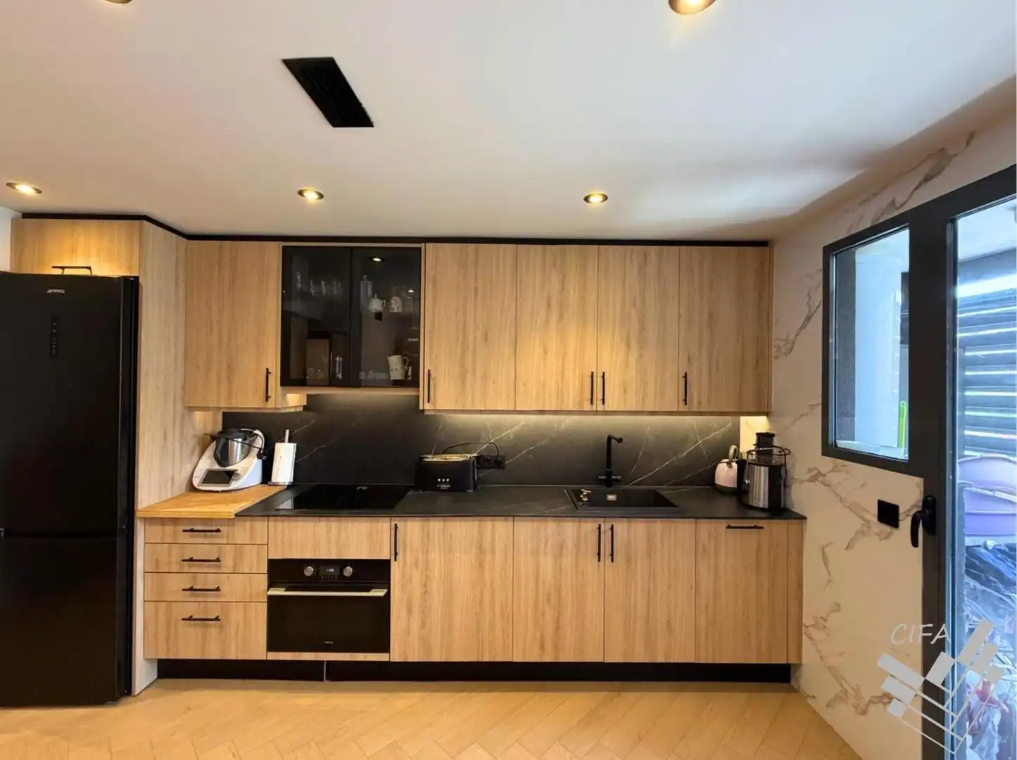Küche von Wohnung zum Verkauf in Benicarló mit Klimaanlage, Abstellraum und Balkon