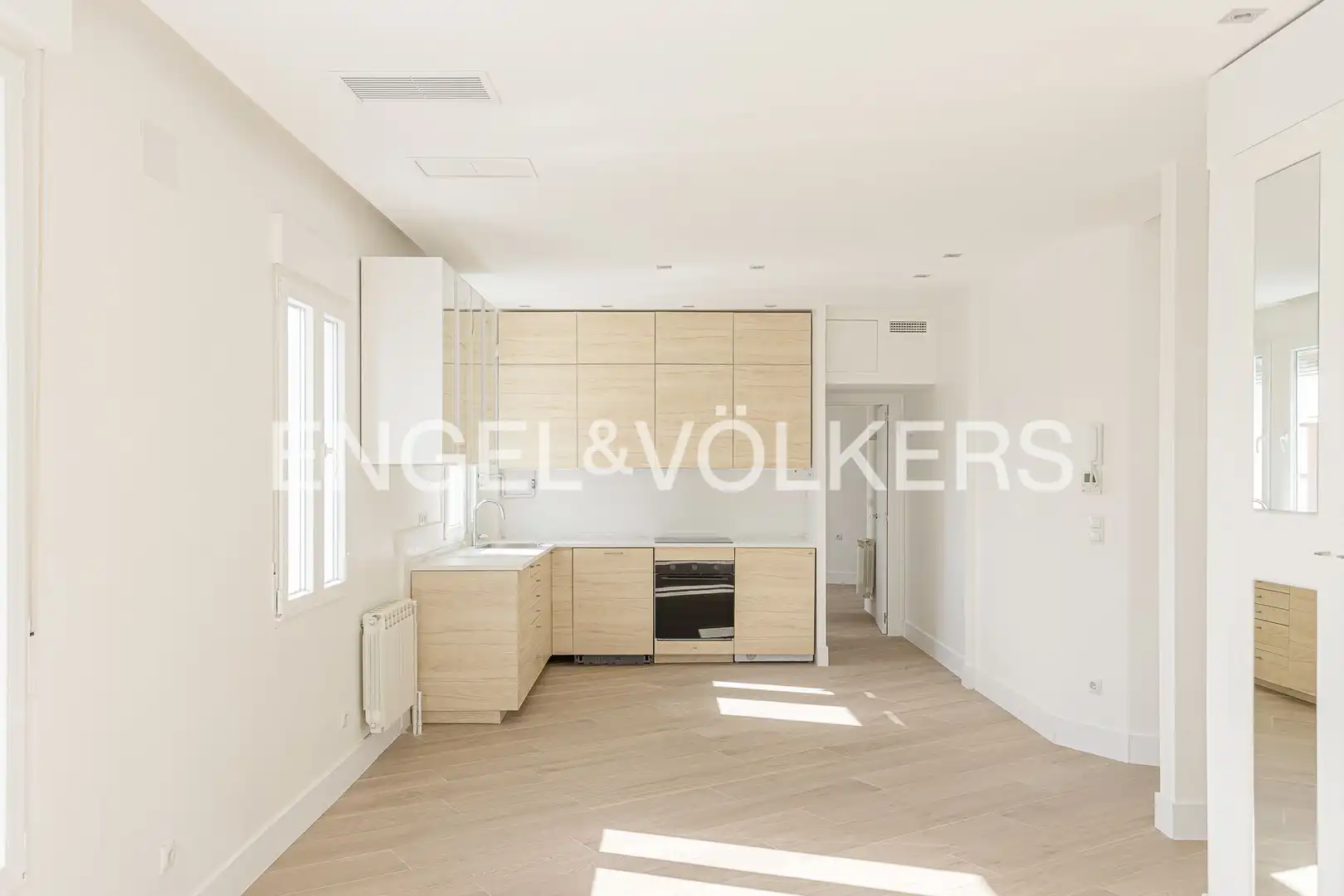 Cocina de Piso de alquiler en Madrid con Aire acondicionado y Calefacción