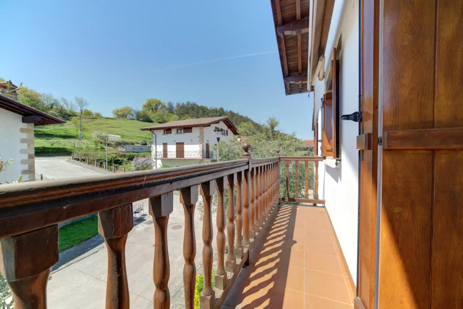 Terrassa de Casa o xalet en venda en Ultzama amb Calefacció, Jardí privat i Terrassa