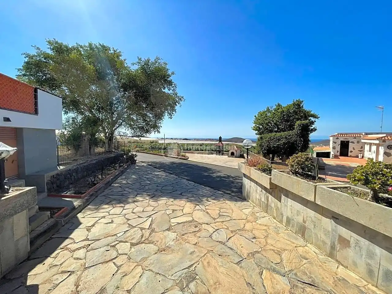 Vista exterior de Casa o chalet en venta en Arona con Jardín privado, Terraza y Piscina