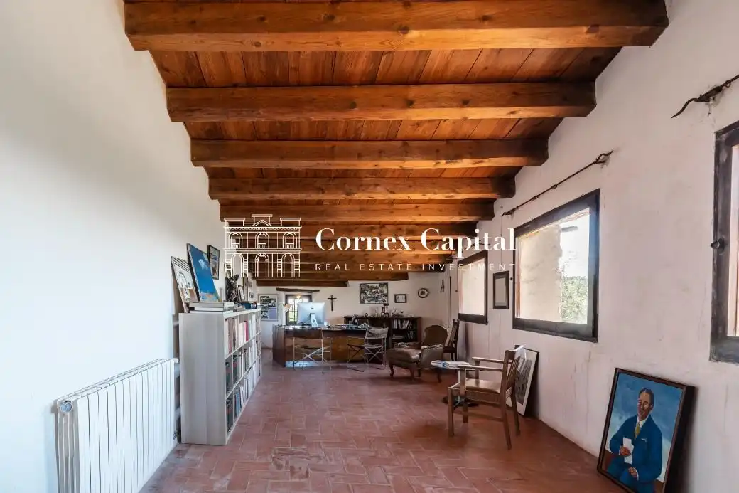 Vista exterior de Finca rústica de alquiler en Rupià con Aire acondicionado, Calefacción y Jardín privado