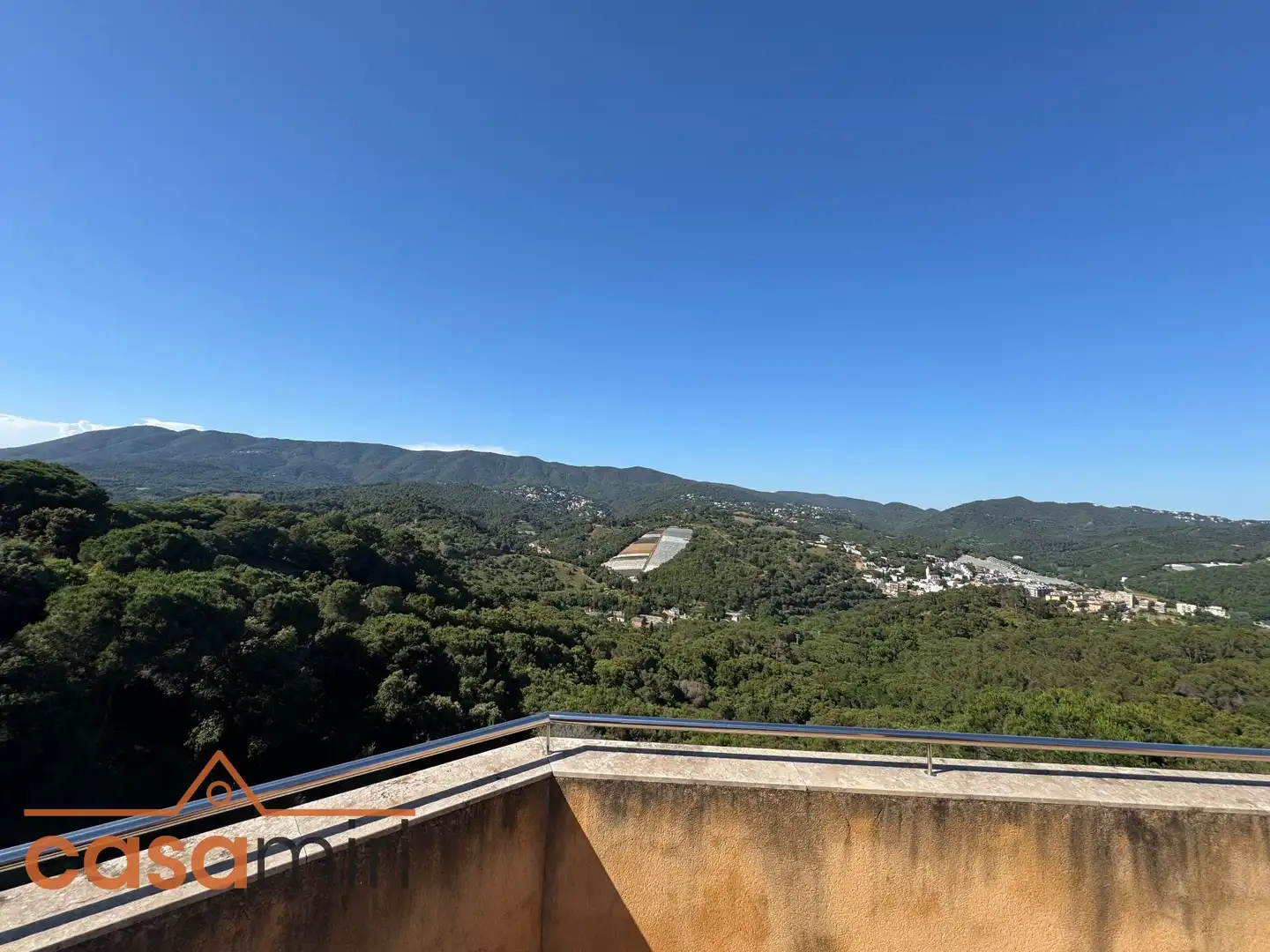Vista exterior de Casa o chalet en venta en Sant Cebrià de Vallalta con Aire acondicionado, Calefacción y Jardín privado