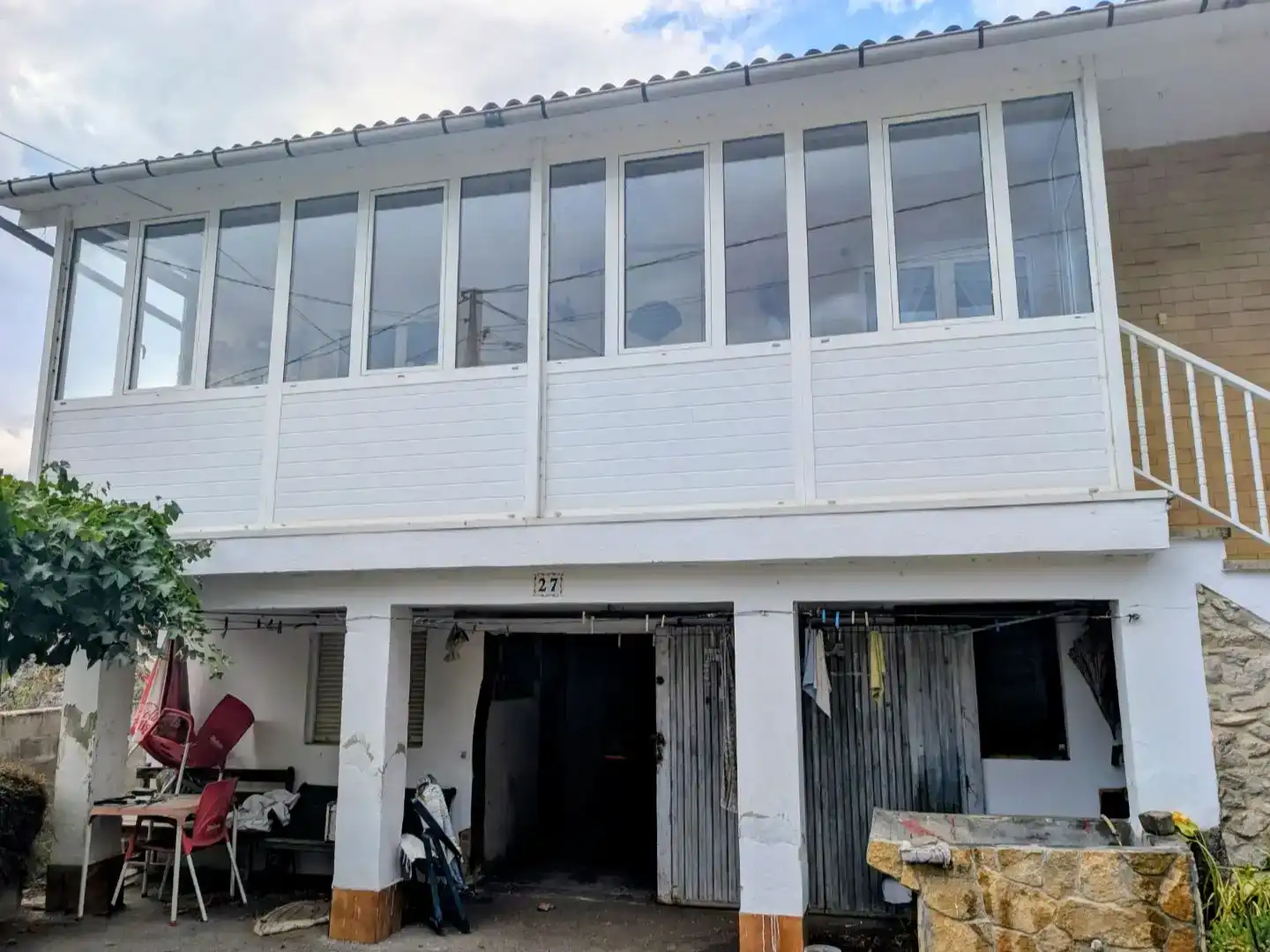 Vista exterior de Casa o xalet en venda en Teverga amb Balcó
