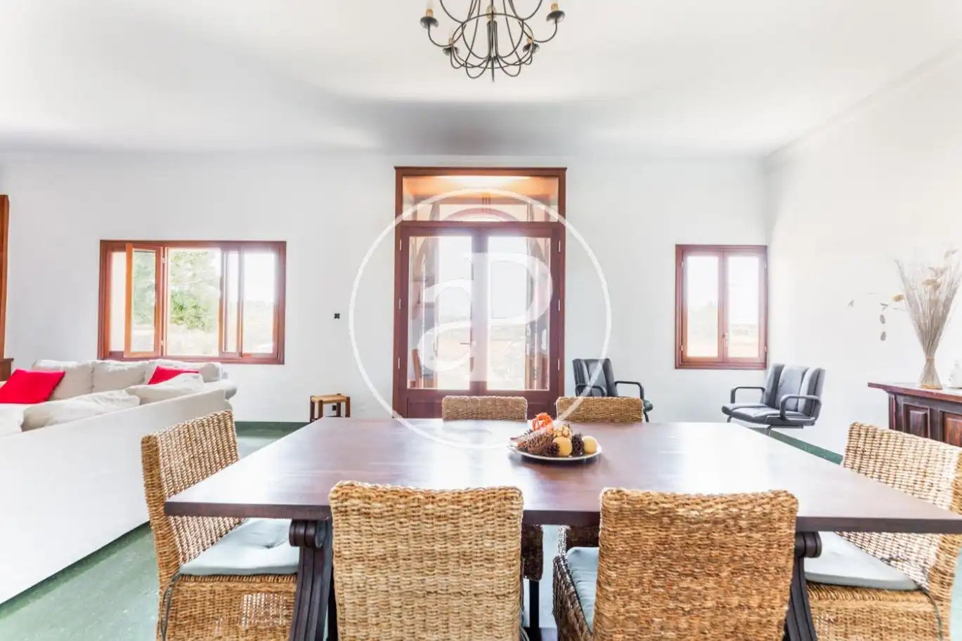 Comedor de Casa o chalet en venta en Sencelles con Aire acondicionado, Calefacción y Jardín privado