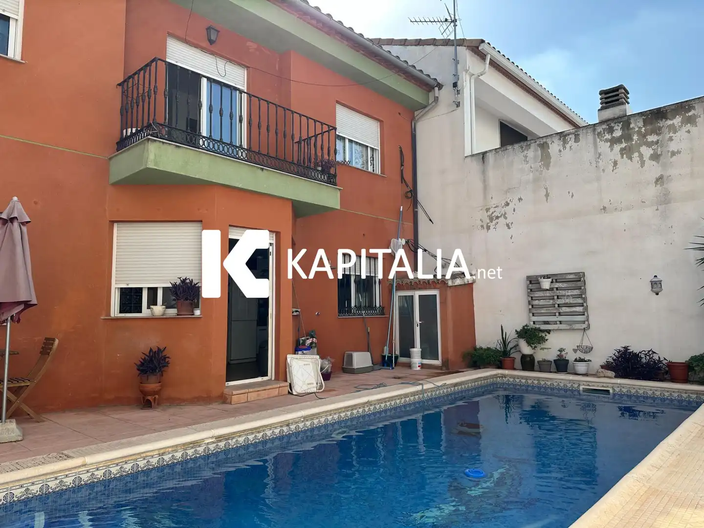 Vista exterior de Casa o chalet en venta en Xàtiva con Aire acondicionado, Jardín privado y Terraza