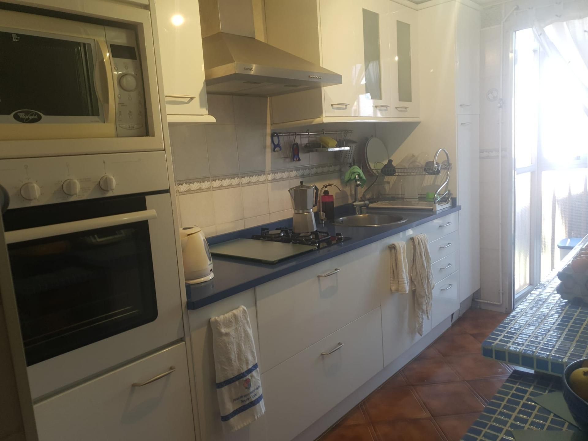 Kitchen of Flat for sale in  Toledo Capital  with Air Conditioner, Heating and Private garden