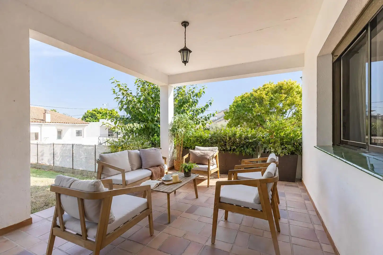 Terraza de Casa o chalet en venta en Almazora / Almassora con Jardín privado, Terraza y Trastero