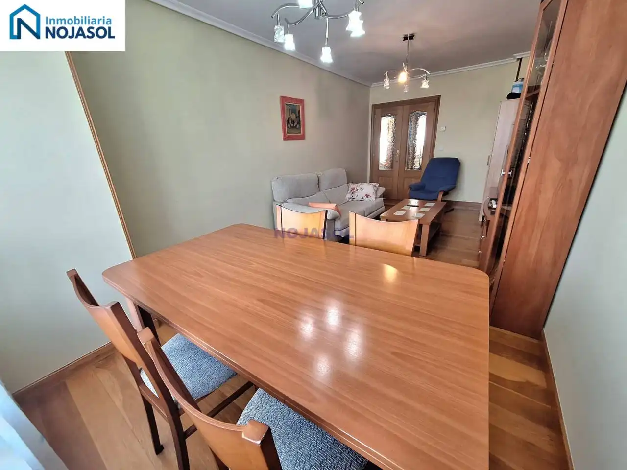 Dining room of Apartments for sale in Santoña  with Heating, Parquet flooring and Furnished