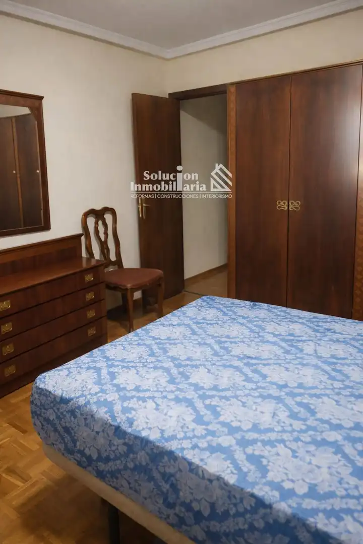 Bedroom of Flat for rent in Salamanca  with Heating, Terrace and Furnished