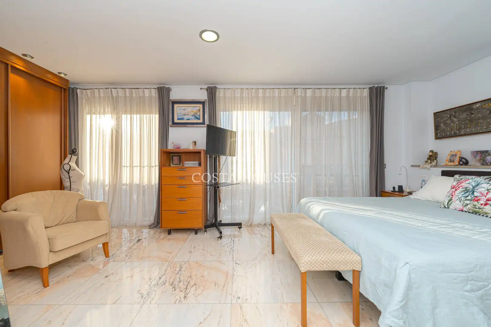 Bedroom of Houses for sale in Jávea / Xàbia  with Air Conditioner, Heating and Terrace