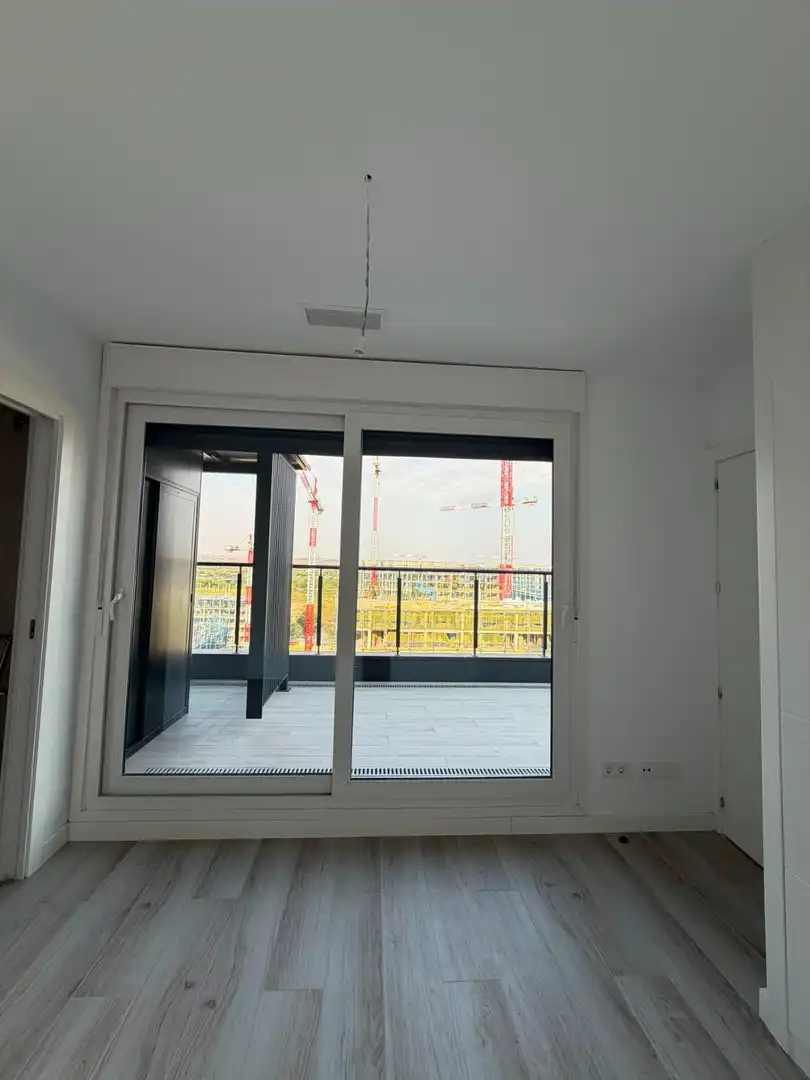 Balcony of Flat for rent in Madrid  with Heating, Terrace and Storage room