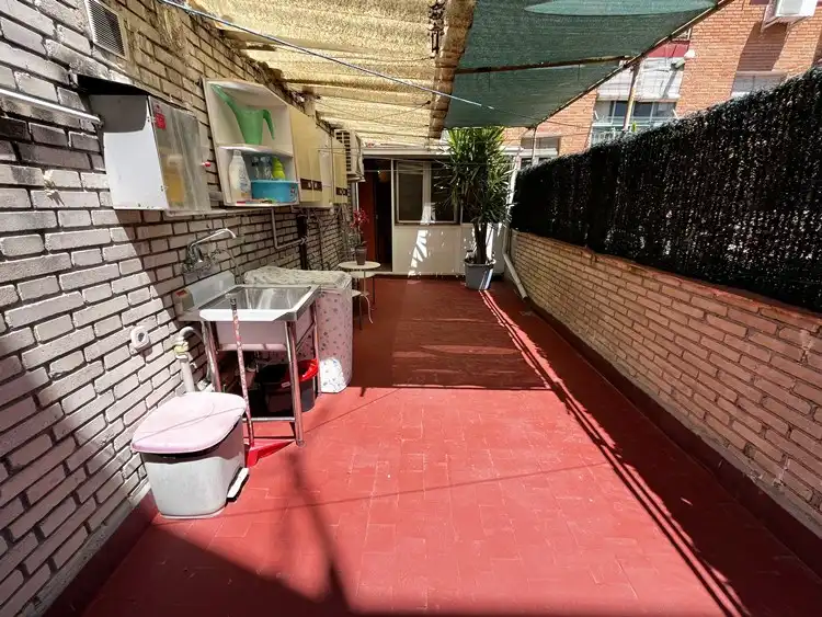 Terrace of Flat for rent in Madrid  with Air Conditioner, Heating and Parquet flooring