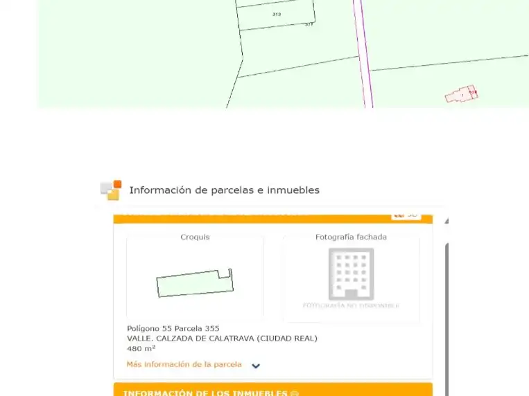 Vista exterior de Terreno en venta en Calzada de Calatrava