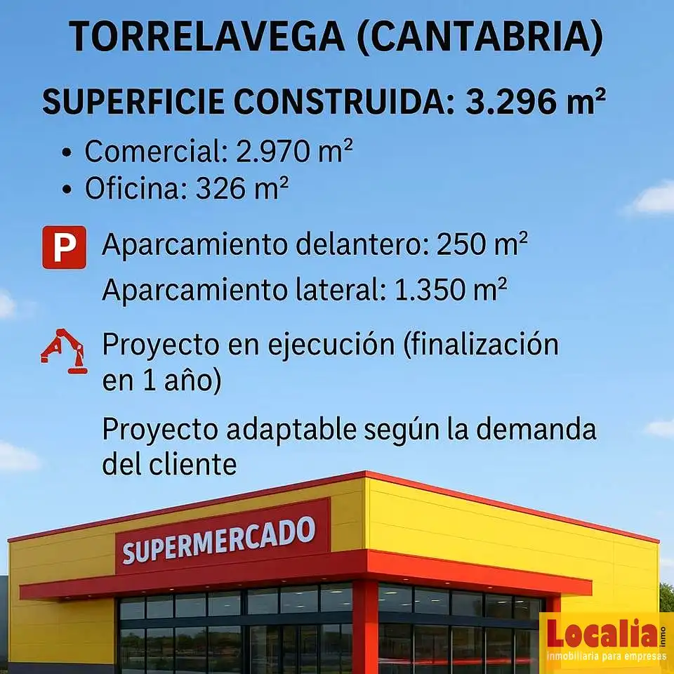 Nau industrial de lloguer en Torrelavega 