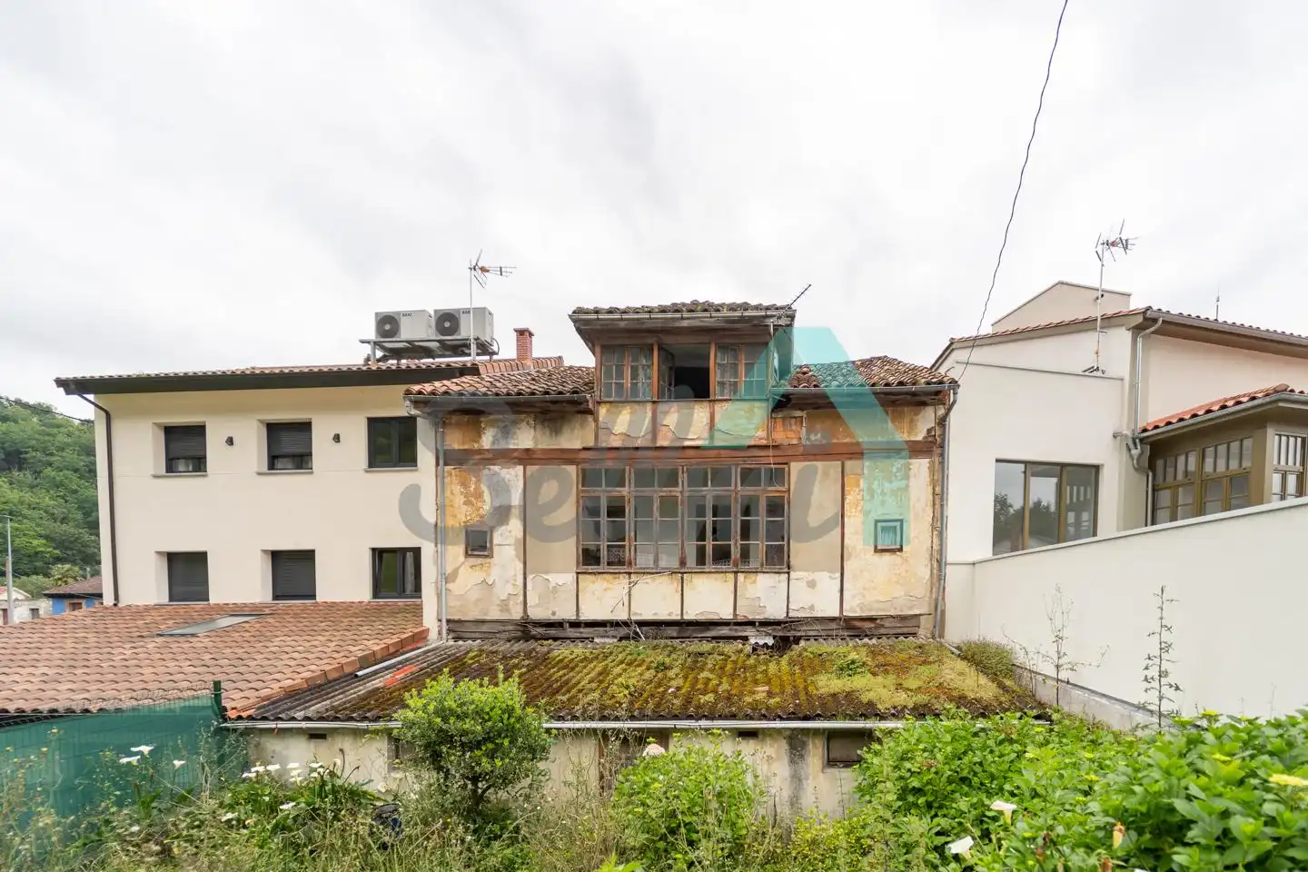 Vista exterior de Casa adosada en venta en Parres con Jardín privado
