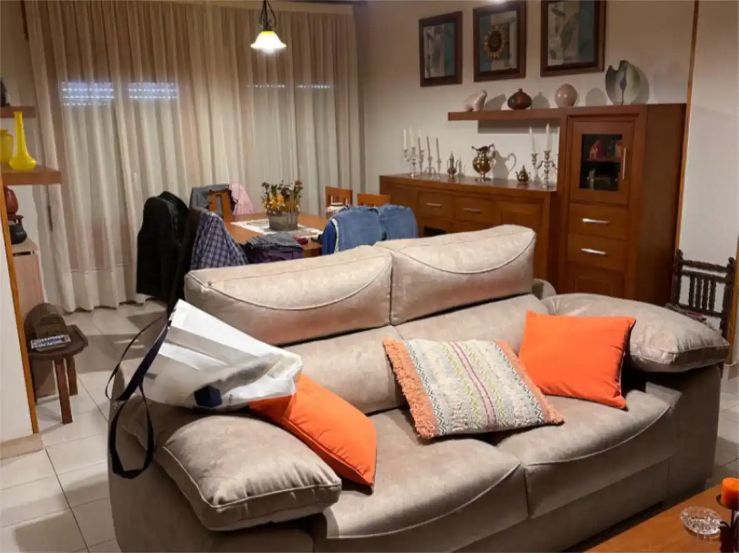 Sala de estar de Dúplex en venta en Cantalejo